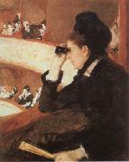 Mary Cassatt At the Opera oil painting reproduction